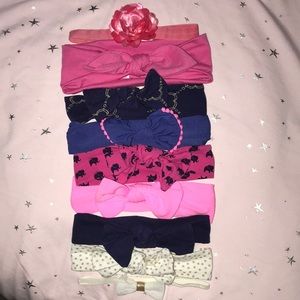 Baby girl head bands/bows